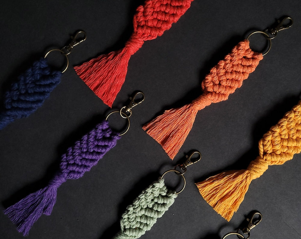 Macrame Key Chain