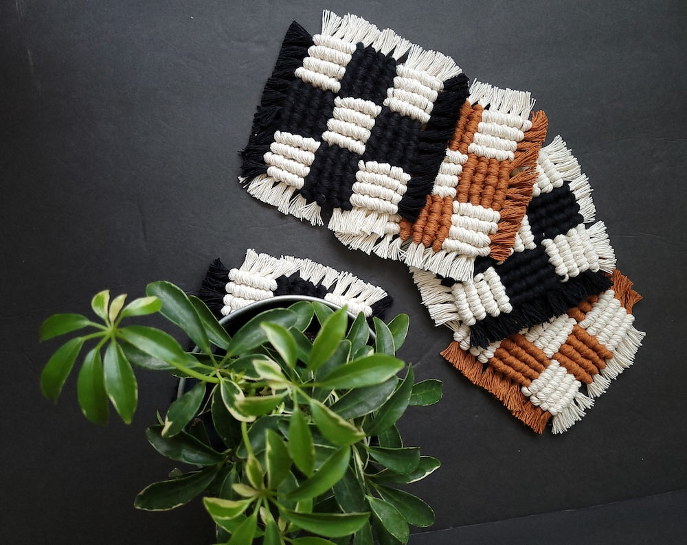 Macrame Coasters